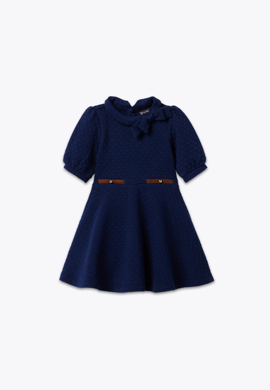 Abito Jacquard Trapuntato