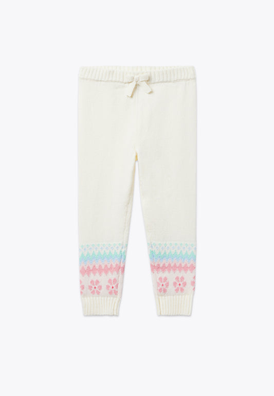 Pantalone in Maglia Jacquard