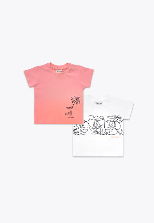 Set 2 T-Shirt in Jersey BCI